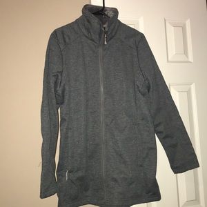 Gray North Face Jacket